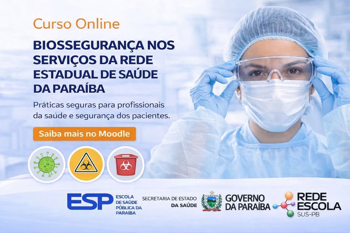Estado da Paraíba assume protagonismo na formação em Biossegurança e bate recorde histórico na ESP-PB